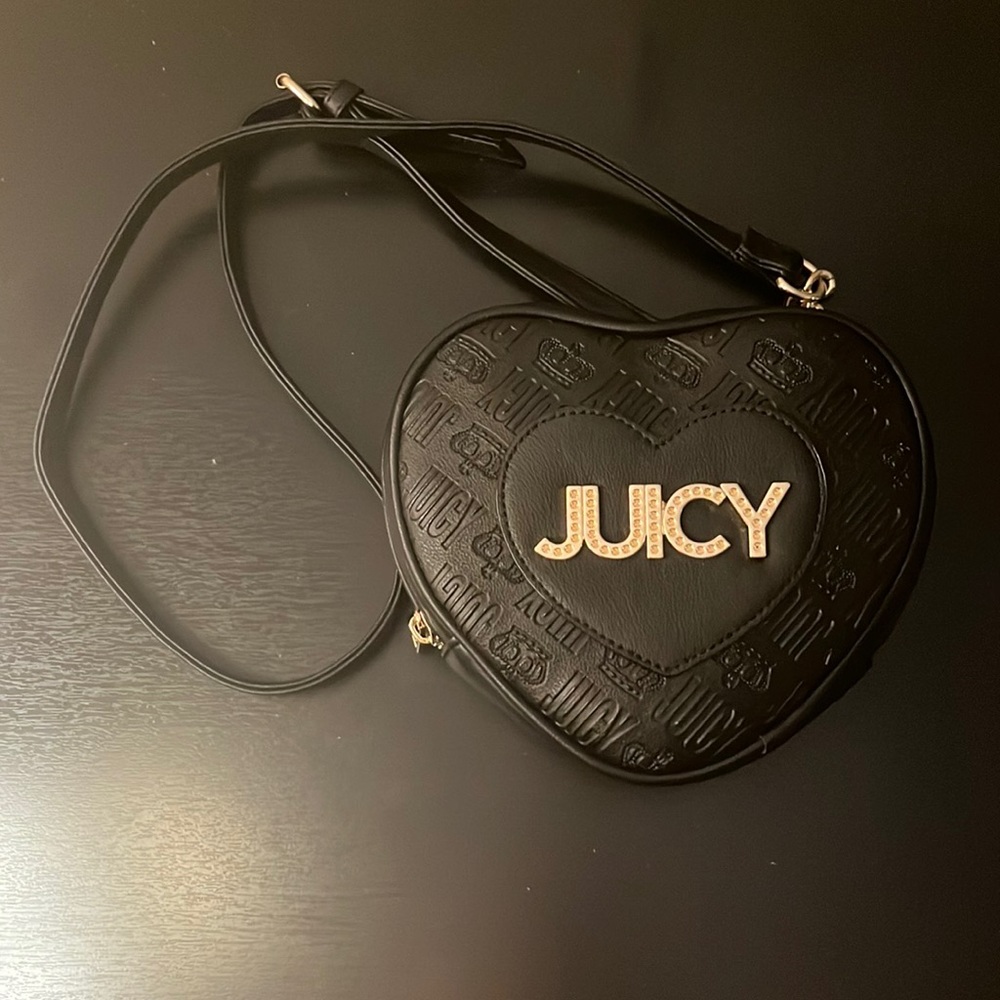 Juicy Couture Heart Shaped Crossbody Handbag